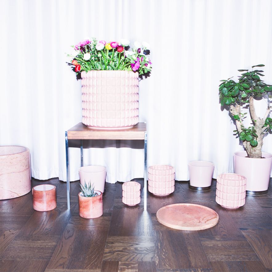 Base Pot Dusty Pink Large