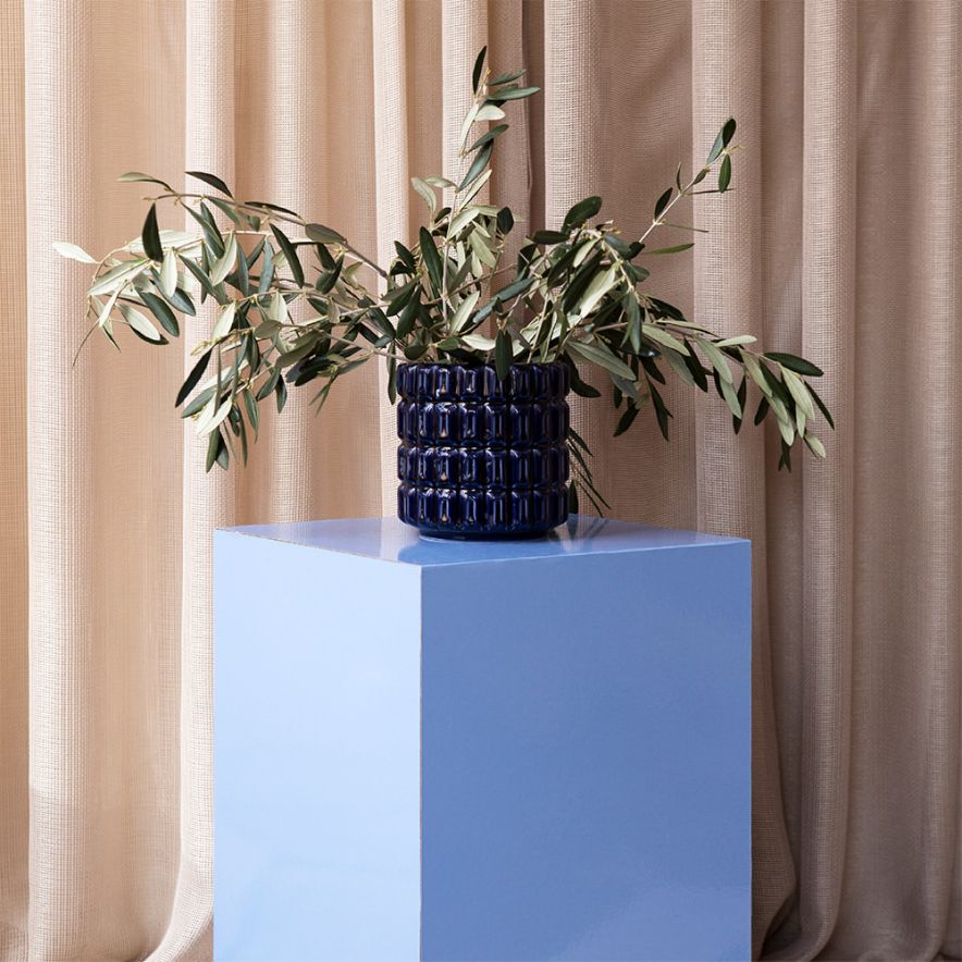 Fashion Sunset Tower Pot Deep Blue Small