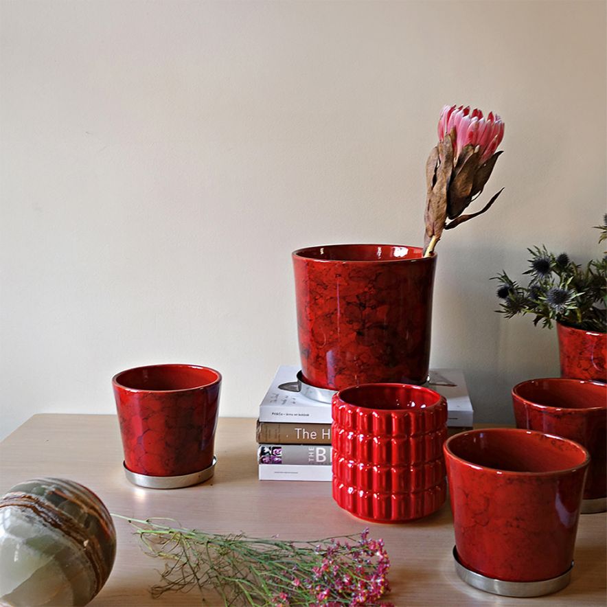 Base Pot Deserto Rosso Medium
