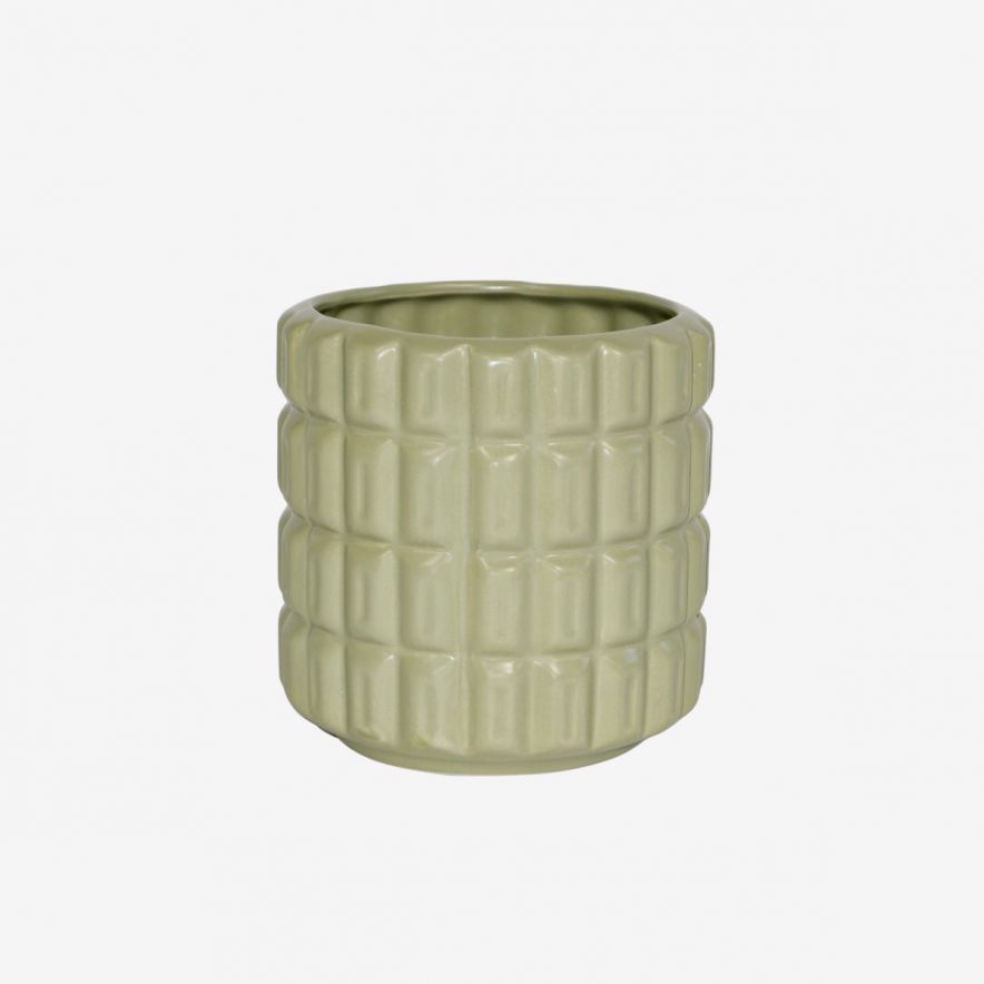Fashion Sunset Tower Pot Cyprus Green Small