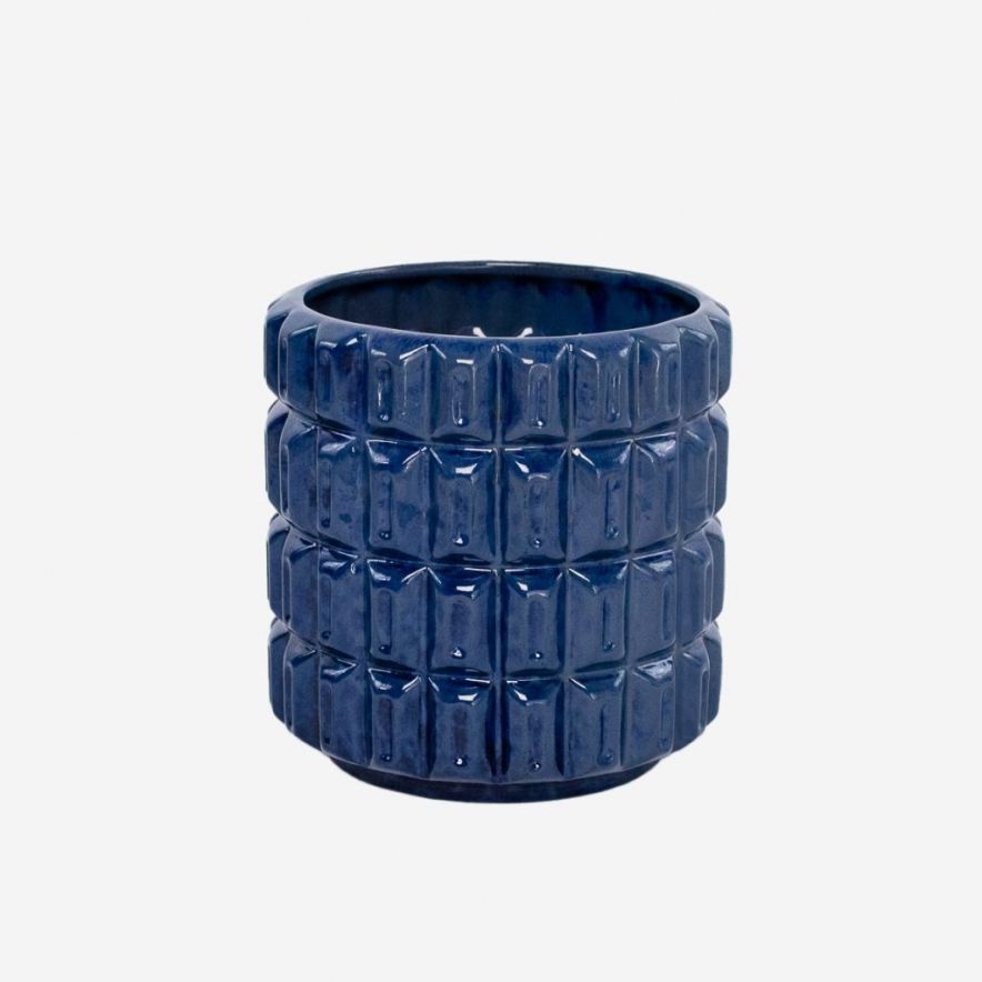 Fashion Sunset Tower Pot Deep Blue Small