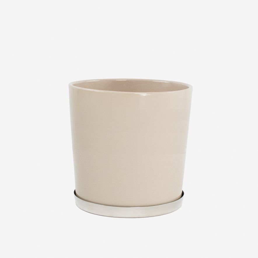 Base Pot Silver Grey Large