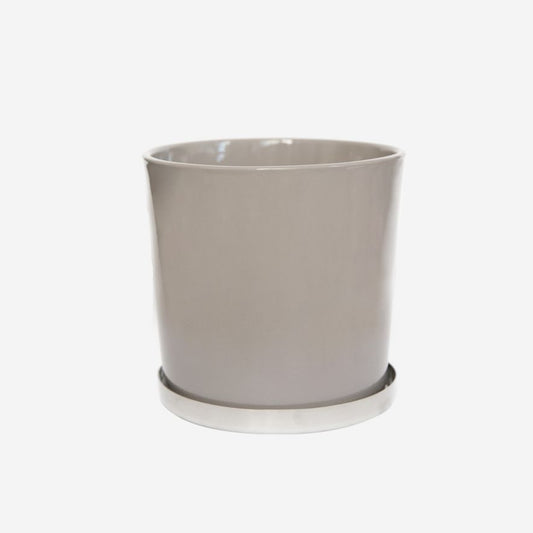 Base Pot Steel Grey Small